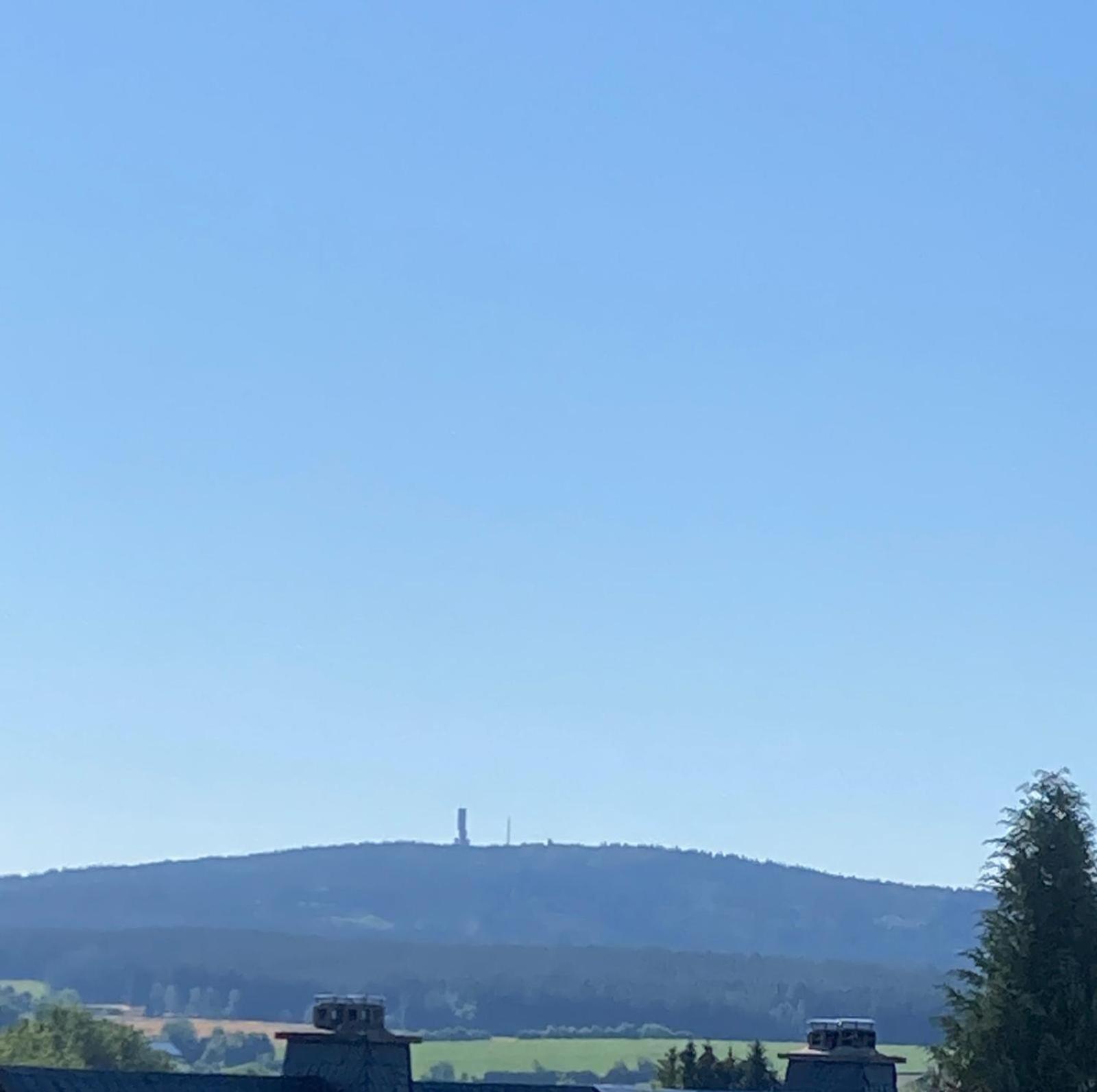 Apartment Kornbergblick Schwarzenbach an der Saale Экстерьер фото