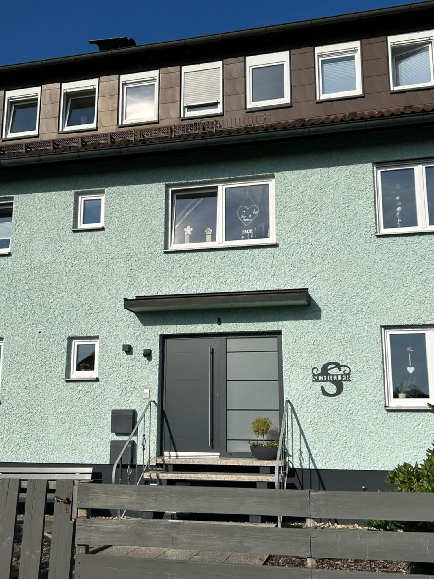Apartment Kornbergblick Schwarzenbach an der Saale Экстерьер фото